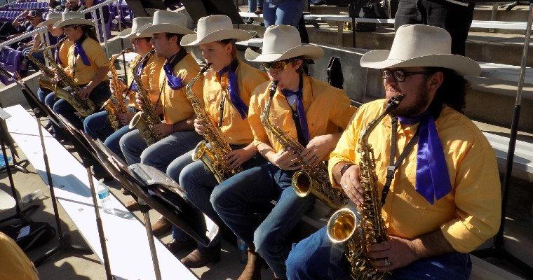 Cowboy Band in Stands